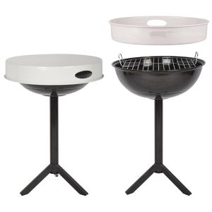 Table barbecue avec plateau amovible (Plateau blanc)