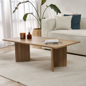 Table basse en aggloméré Sabin (Chêne vielli)