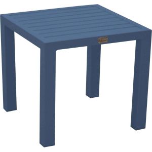 Table basse de jardin en aluminium Lou (Bleu)