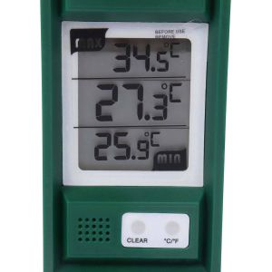 Thermomètre digital en plastique Lyon