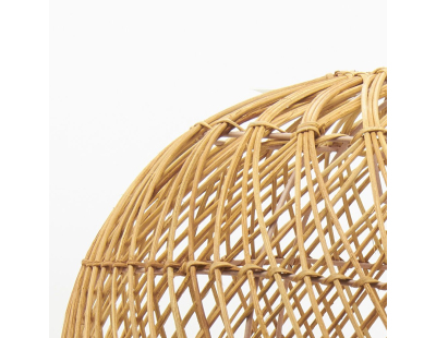 Abat-jour boule en rotin (Grand modèle)