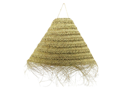 Abat-jour en jonc fin