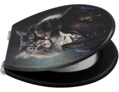 Abattant WC original en PVC Animal Toilet (Chat)