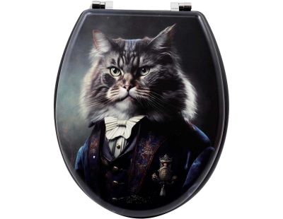 Abattant WC original en PVC Animal Toilet (Chat)
