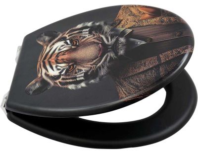 Abattant WC original en PVC Animal Toilet (Tigre)