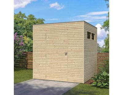 Abri de jardin 210 x 210 cm Qube (Abri seul)