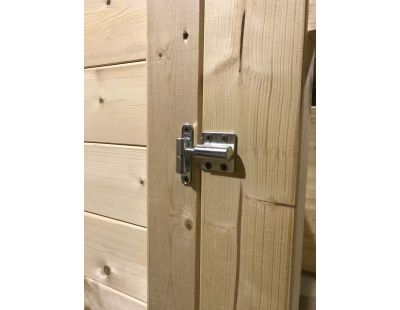 Abri de jardin en bois double pente Falun (2.5 x 2.5 m)