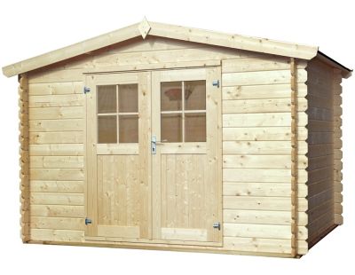 Abri de jardin en bois double pente Falun (3 x 2.5 m)