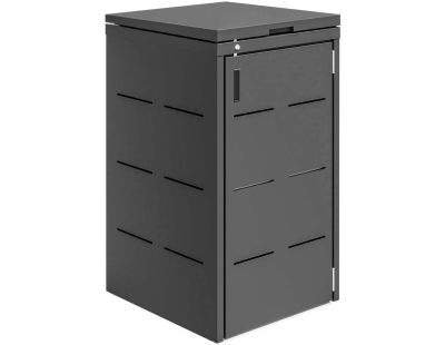 Abri poubelle en acier Cestino (Anthracite)