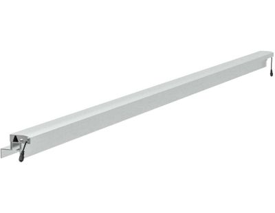 Adaptateur pour clôture en bois 40 mm pour barette lumineuse 1.73 m (Argent)