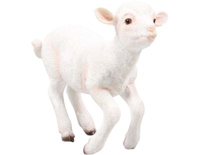 Agneau debout en 20 x 9,5 x 18 cm