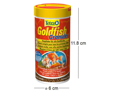 Aliment complet Tetra goldfish granulés (250 ml)