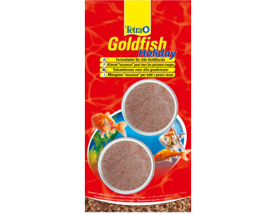 Aliment complet Tetra goldfish holiday 2x12 gr