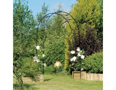Arche déco en fer noir Atea (Lot de 5)