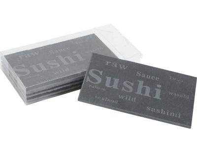 4 ardoises à sushis