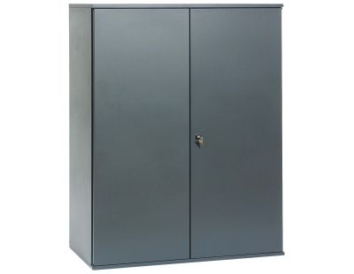 Armoire métallique anthracite Brico (Hauteur 160 cm)