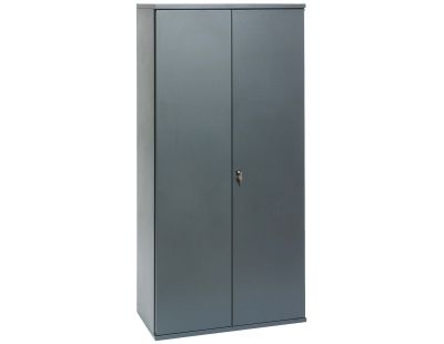 Armoire métallique anthracite Brico (Hauteur 180 cm)