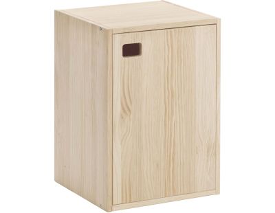 Caisse en pin massif 30x30x30 - Espace Decormat