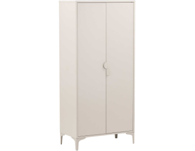 Armoire 2 portes en métal Piring (Beige)