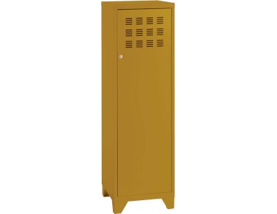 Armoire de rangement métal 1 porte (Miel)