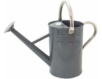 Arrosoir en acier galvanisé 4,5 litres (Gris)