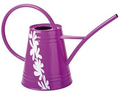 Arrosoir acier mauve 2,3L
