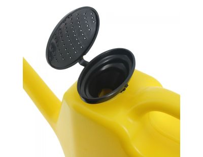 Arrosoir en plastique coloré 12 litres (Jaune)