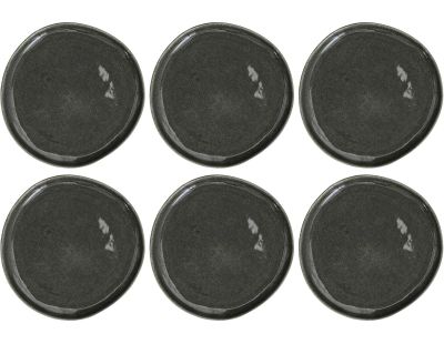 Assiette en grès vert Black Forest (Lot de 6) (Assiette plate - 27 cm)