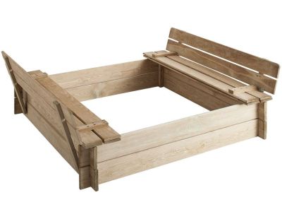 Bac à sable avec Bancs intégrés