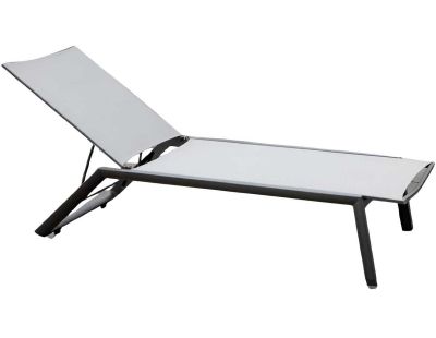 Bain de soleil en aluminium Menorca (Anthracite)