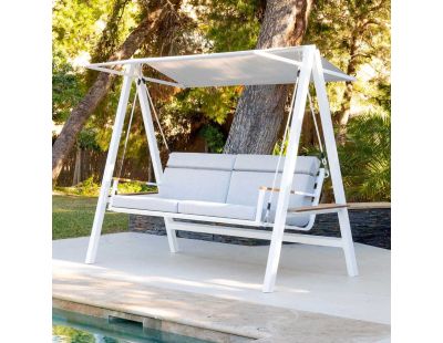 Balancelle de jardin en aluminium Artola
