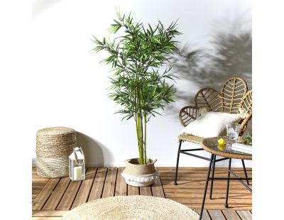 Bambou artificiel en pot 150 cm