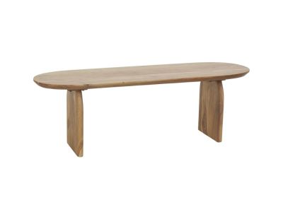 Banc en acacia naturel (L 140)