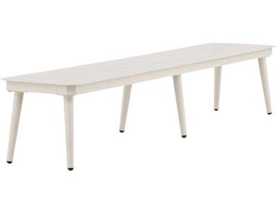 Banc en aluminium 180 x 36 x 34 cm Lina
