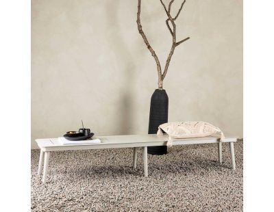 Banc en aluminium 180 x 36 x 34 cm Lina