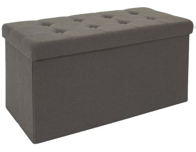 Banc coffre pliable Eleonor (Gris)