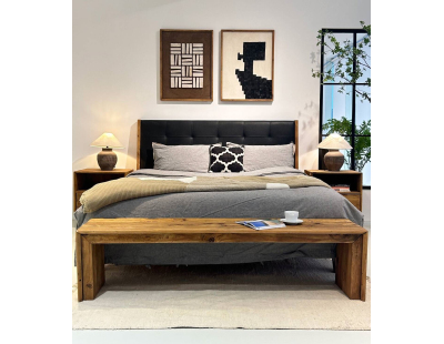 Banc en pin recyclé REWOOD