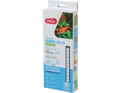 Barre lumineuse LED pour aquarium (20 cm)