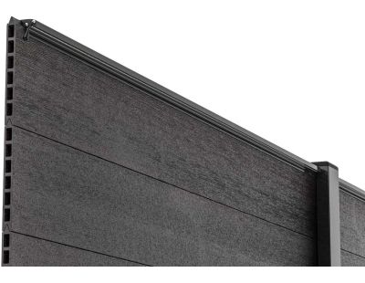Barrette lumineuse pour clôture en composite 1.73 m (Anthracite)