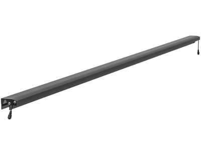 Barrette lumineuse pour clôture en composite 1.73 m (Anthracite)