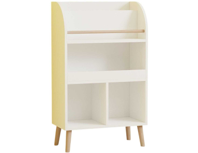 Bibliothèque de rangement pour enfants Minola (Blanc)