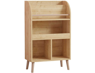 Bibliothèque de rangement pour enfants Minola (Chêne)