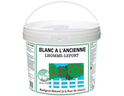 Blanc à l'ancienne badigeon naturel 1 litre