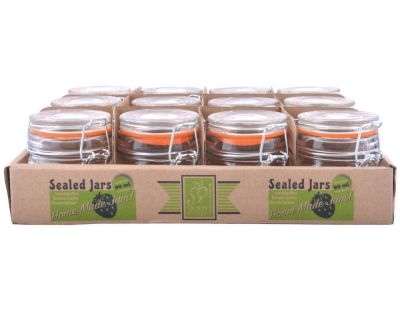 Bocaux en verre Home made Jam (Lot de 12)