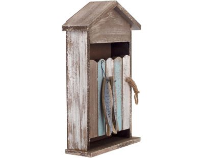 Boîte à clés Cabane en bois