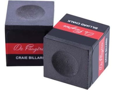 Boite de 12 craies colorées pour queues de billard (Noir)