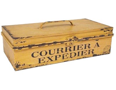 Boîte en fer Courrier à expédier