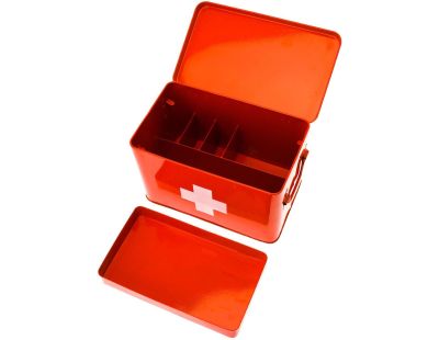 Boîte à pharmacie en métal Cross (31.5 x 19 x 21 cm)