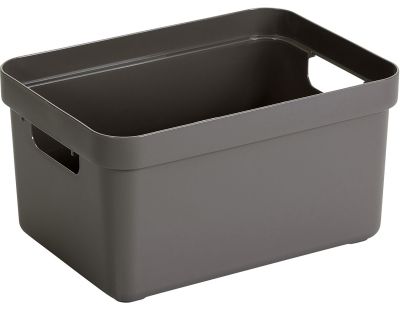 Boite de rangement Sigma Home Box 13 L (Taupe)