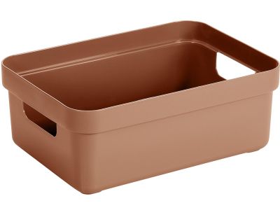 Boîte de rangement Sigma Home Box 9L (Terracotta)